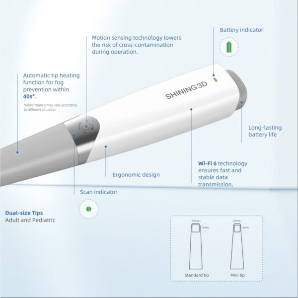 Aoralscan 3 Wireless Intraoral Scanner