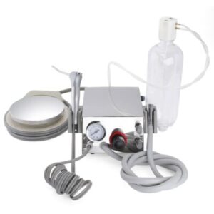 Two-Hose Portable Dental Microunit with Foot Control