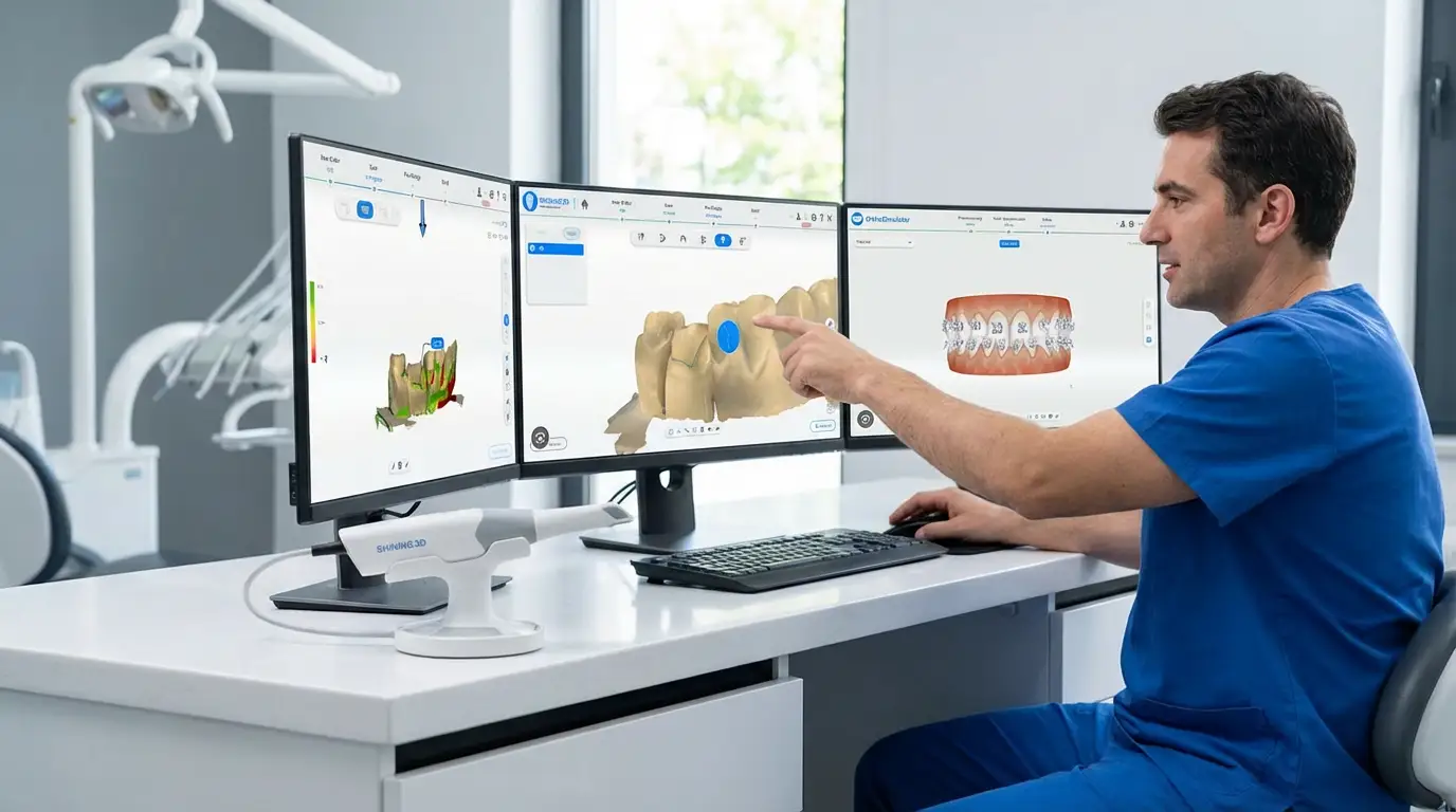 SHINING 3D dental scanning software