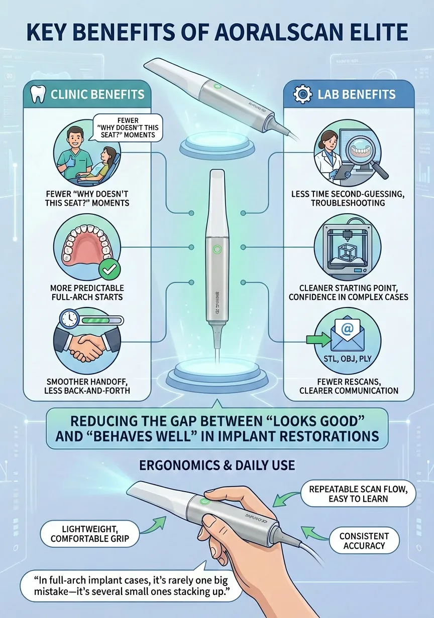 Key Benefits of Aoralscan Elite