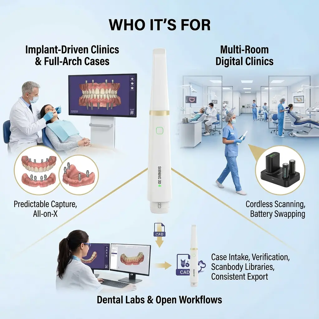 aoralscan elite wireless uses