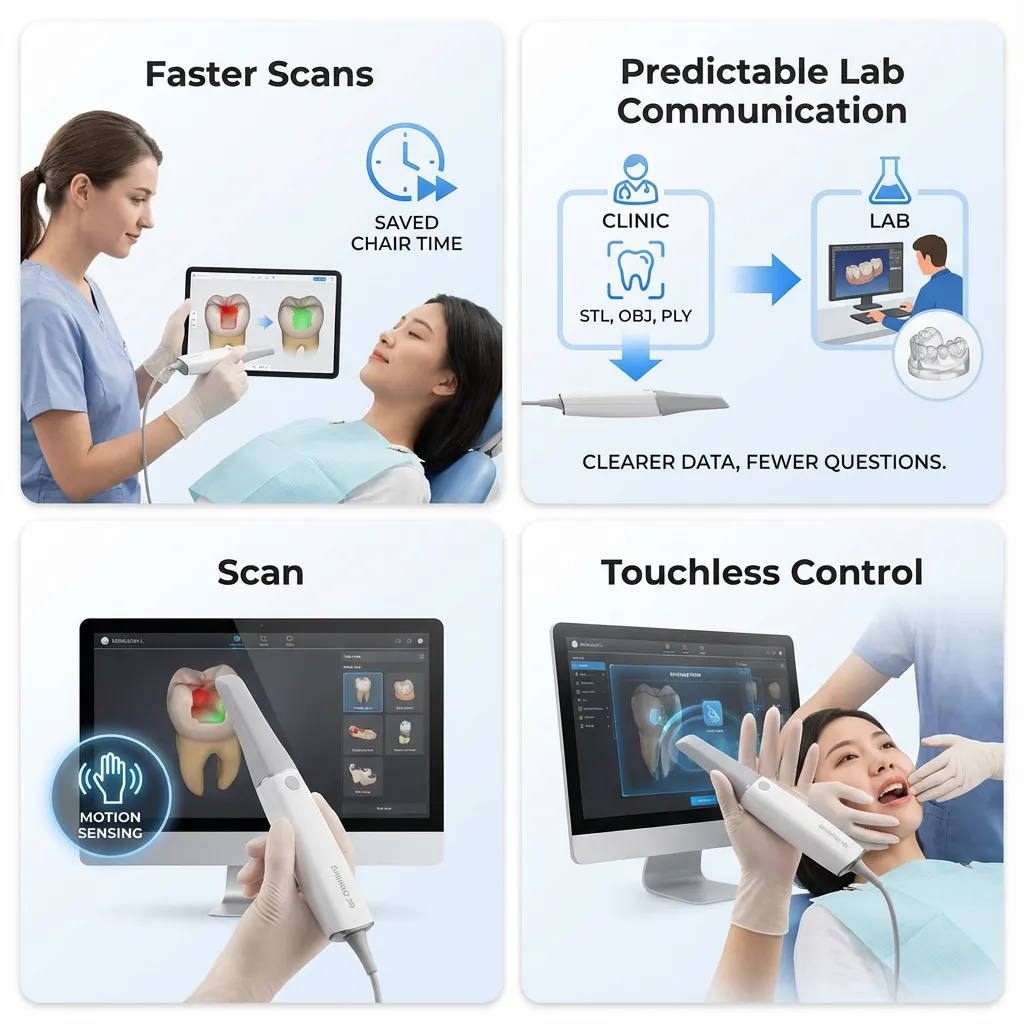 Clinical Benefits of Aoralscan L