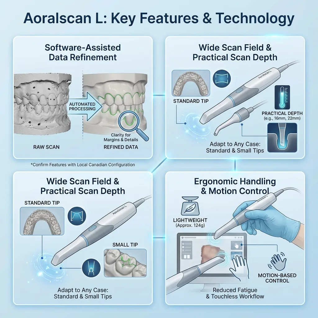 Key Features & Technology of Aoralscan L