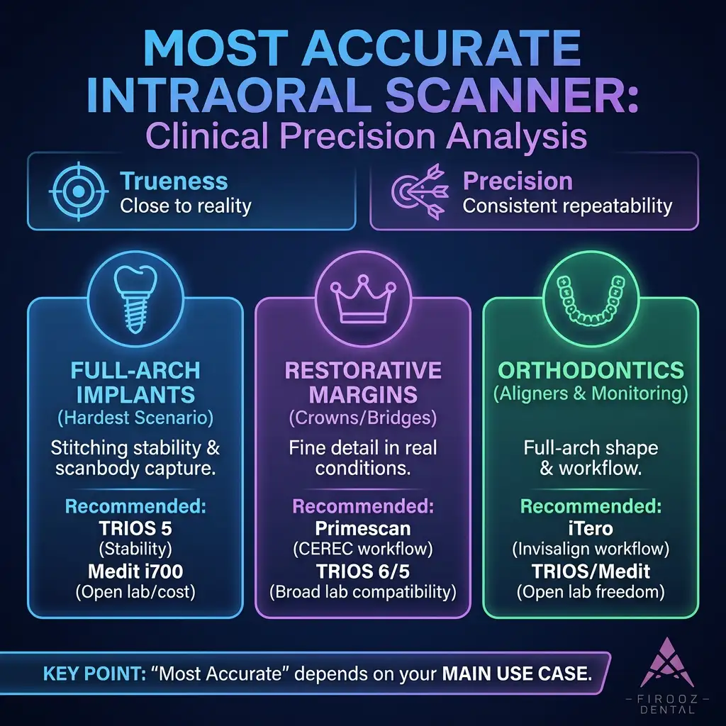 Most Accurate Intraoral Scanner