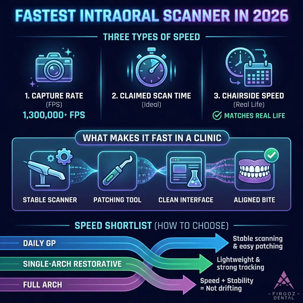 Fastest Intraoral Scanner in 2026